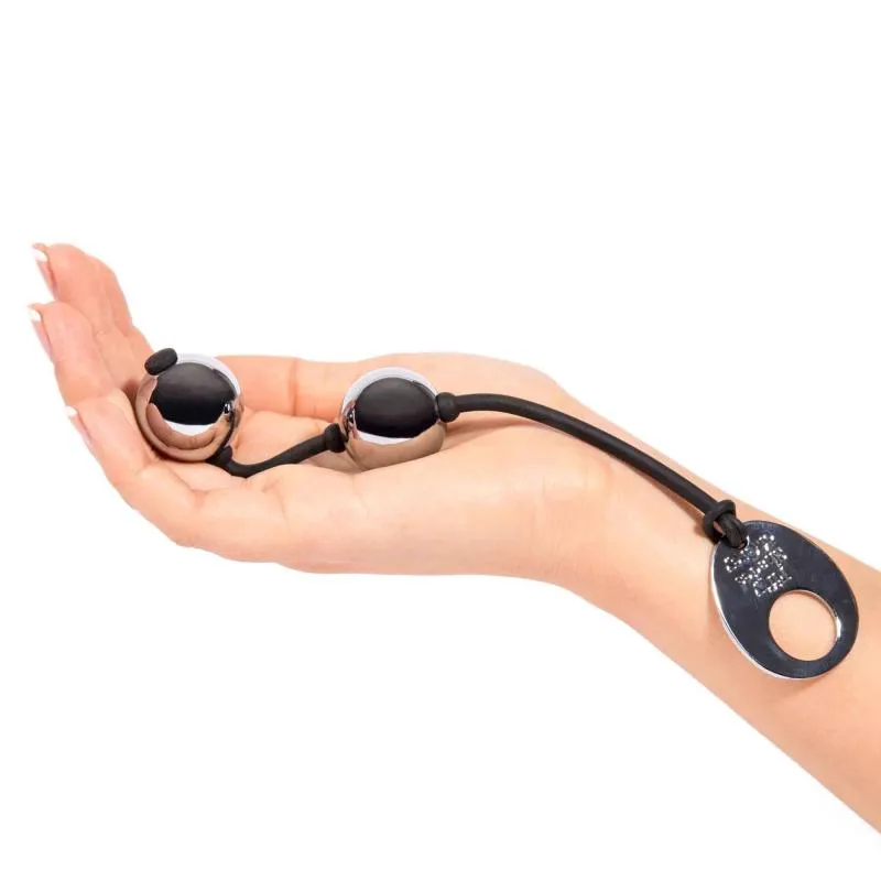 Fifty Shades of Grey – Inner Goddess Liebeskugeln – Silber Gewicht – Bild 2