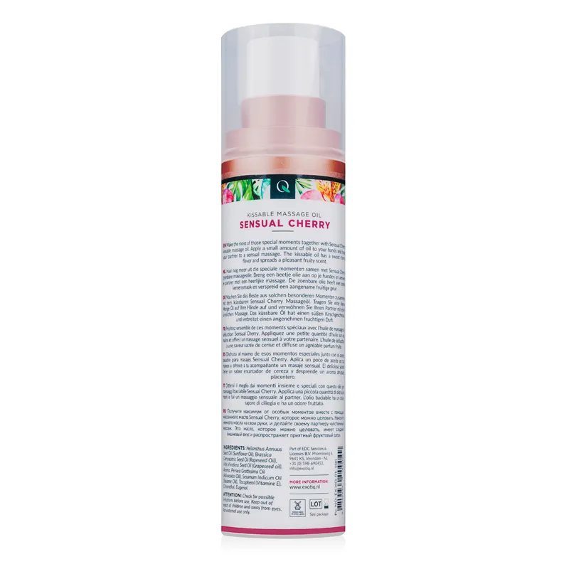 Exotiq Massageöl Sensual Cherry - 100 ml – Bild 5