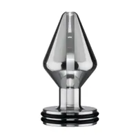 ElectraStim Midi: Elektro-Analplug, silber/schwarz ElectraStim Midi: Elektro-Analplug, silber/schwarz