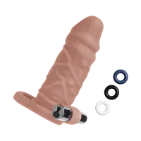 Vibrating 1" Penis Extender, 15 cm Vibrating 1" Penis Extender, 15 cm