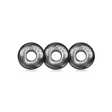 Ringer Cock Ring: Penis- und Hodenringset, silber Ringer Cock Ring: Penis- und Hodenringset, silber