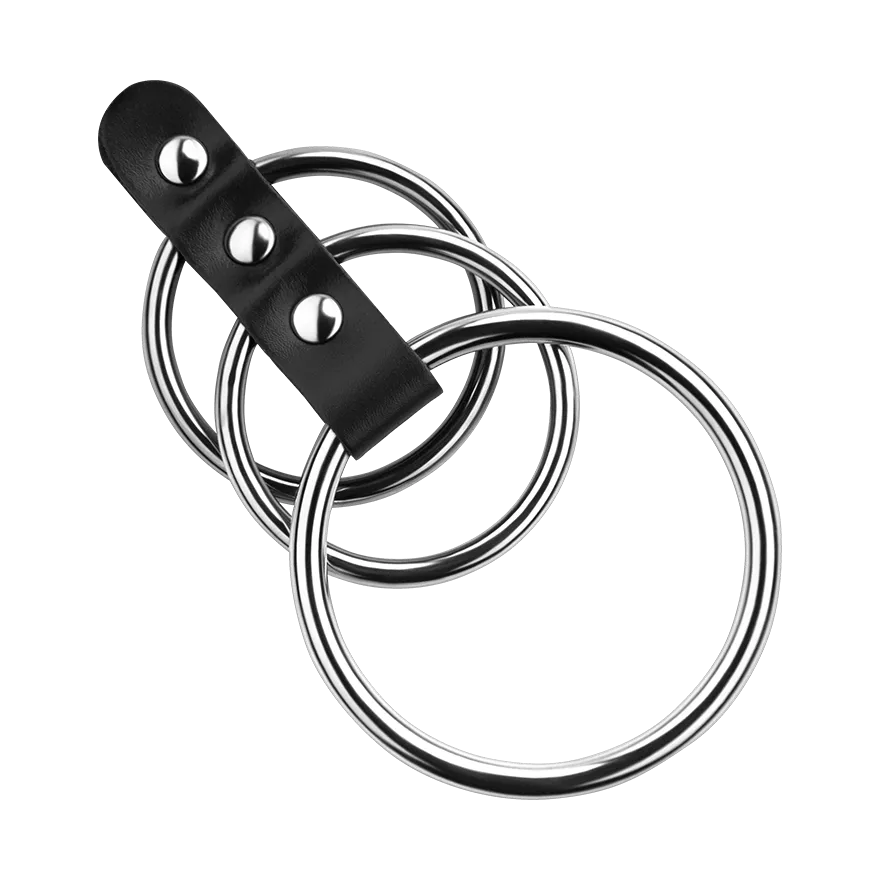 Penismanschette mit Ringen, 4 - 5,5 cm Penismanschette mit Ringen, 4 - 5,5 cm