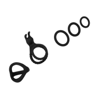 Vielseitiges Penisring-Set aus Silikon, 5 Teile Vielseitiges Penisring-Set aus Silikon, 5 Teile