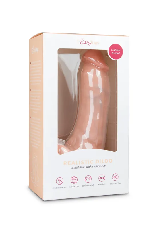 EasyToys Realistischer Dildo - 20 cm – Bild 2