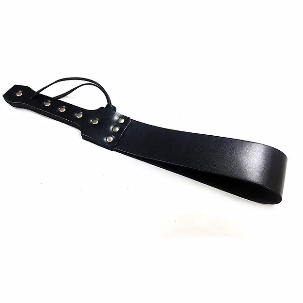 Leather Folded Paddle Black Leather Folded Paddle Black