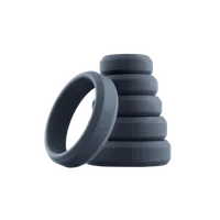6tlg. breites Penisring-Set - Ø 2,6-5,7cm 6tlg. breites Penisring-Set - Ø 2,6-5,7cm
