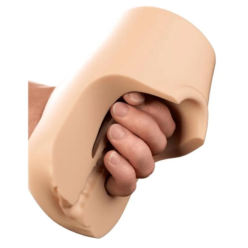 Pipedream - PDX Plus Pussy Pounder Squeeze Stroker - Beige – Bild 2