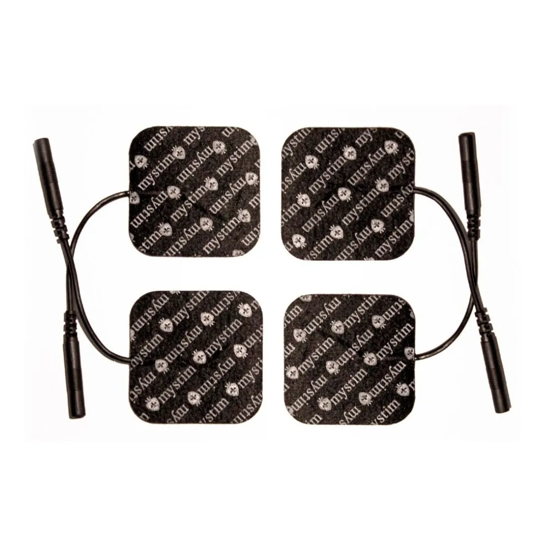 Selbstklebende Elektroden, 4 Stück Selbstklebende Elektroden, 4 Stück
