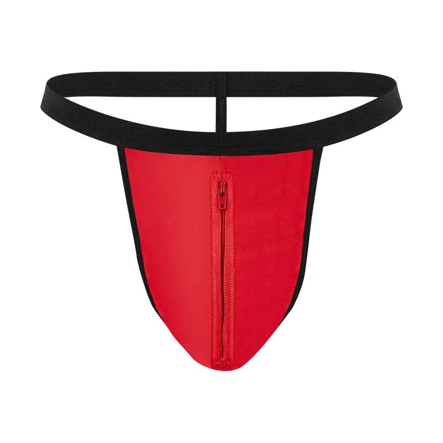 Sexy String mit Reißverschluss Sexy String mit Reißverschluss