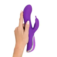 Sweet Smile Butterfly: G-Punkt-/Bunnyvibrator, lila Sweet Smile Butterfly: G-Punkt-/Bunnyvibrator, lila