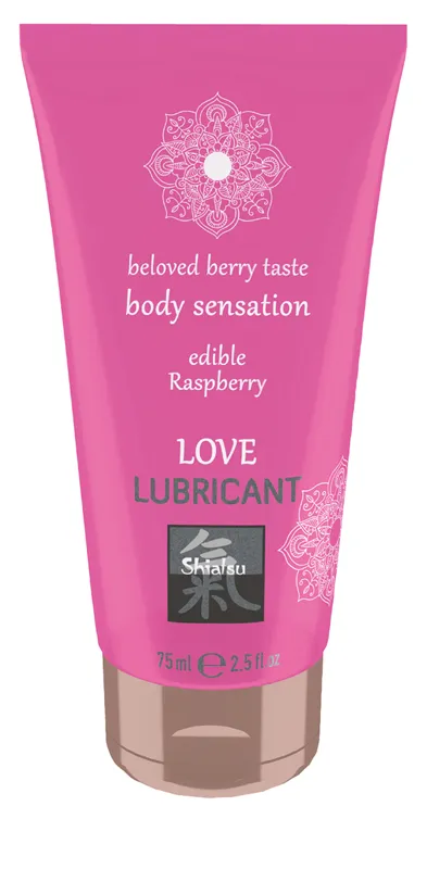 Shiatsu »Raspberry Love« Gleitgel mit Geschmack 75ml Shiatsu »Raspberry Love« Gleitgel mit Geschmack 75ml