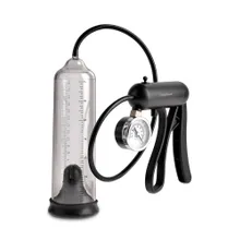 Pump Worx Pro-Gauge Power Pump: Penispumpe, transparent Pump Worx Pro-Gauge Power Pump: Penispumpe, transparent