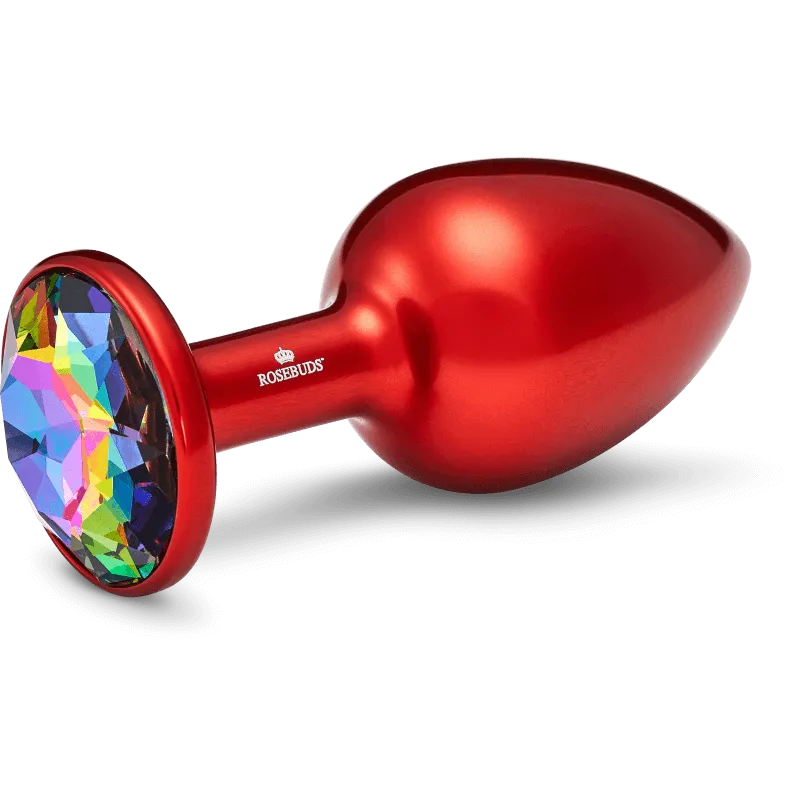 Rosebuds™ - Medium Alu Rot Kristall – Bild 2