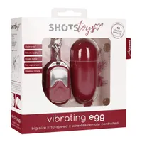 Vibrating 10 Speed Egg & Remote, 8 cm Vibrating 10 Speed Egg & Remote, 8 cm