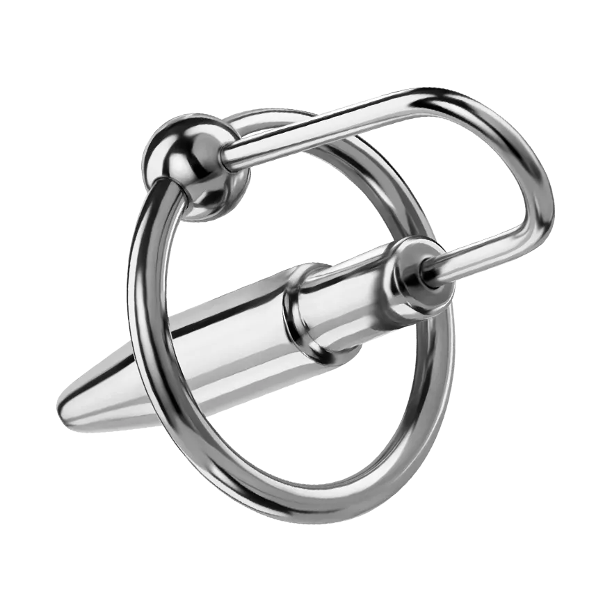 Penisplug mit Eichelring, 5,8 cm Penisplug mit Eichelring, 5,8 cm