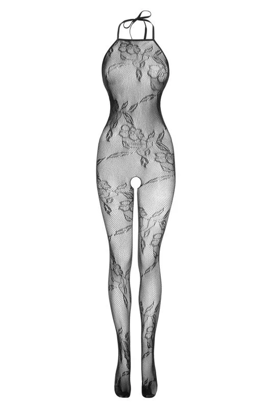 Christine - Catsuit Charla Mit Offenem Schritt - Schwarz – Bild 2