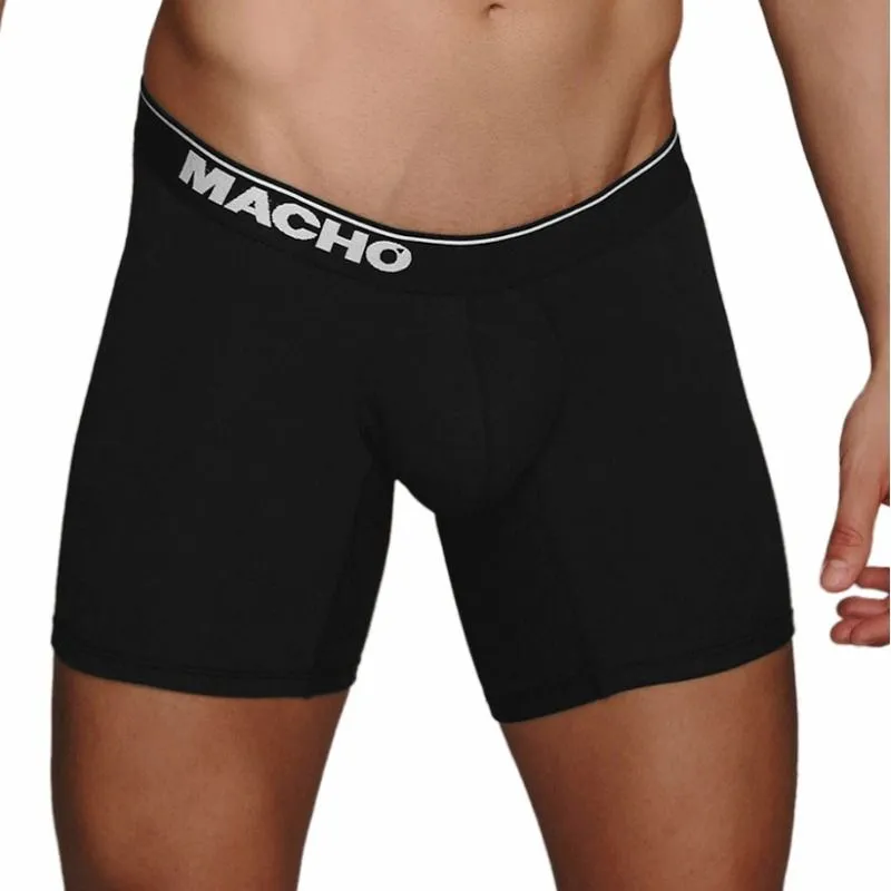 Langer Herren Boxer, schwarz Langer Herren Boxer, schwarz