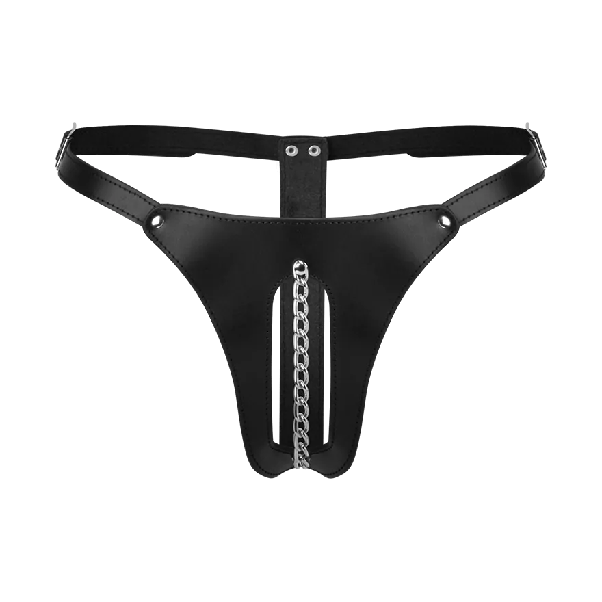 Ouvert-String mit Kette Ouvert-String mit Kette