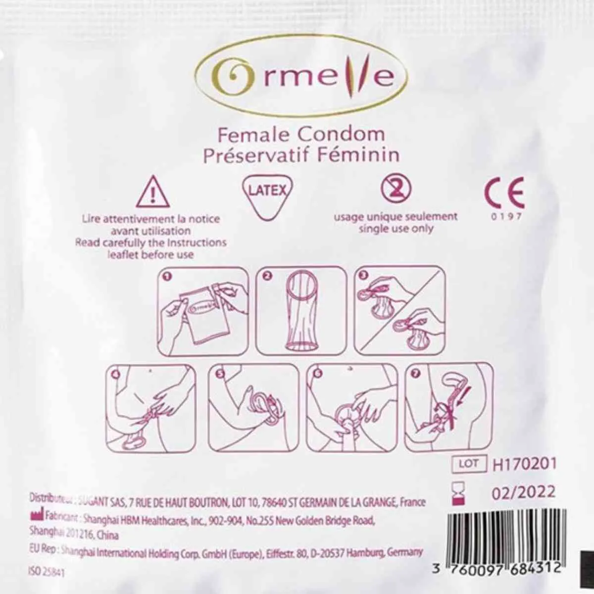 Frauen-Kondome "Ormelle" – Bild 5