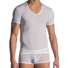 Olaf Benz RED0965: Phantom V-Neck-Shirt, weiß (L) Olaf Benz RED0965: Phantom V-Neck-Shirt, weiß (L)