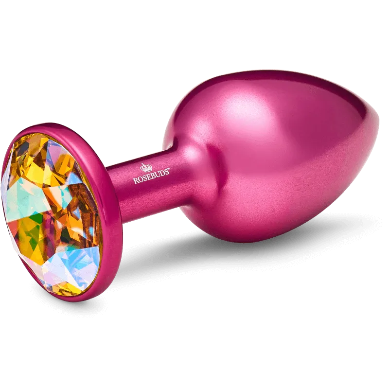 Rosebuds™ - Medium Alu Pink Kristall Rosebuds™ - Medium Alu Pink Kristall