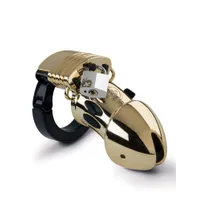 Mystim Pubic Enemy No 1 Gold Edition: Elektro-Keuschheitskäfig Mystim Pubic Enemy No 1 Gold Edition: Elektro-Keuschheitskäfig