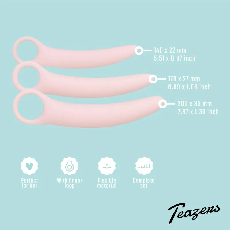 Teazers - Dilatoren-Set 3-teilig - Rosa – Bild 2