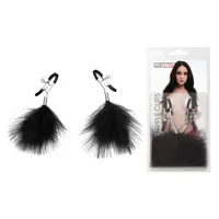 LUX FETISH Feather Nipple Clips LUX FETISH Feather Nipple Clips