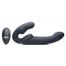 Strap U »Swirl« halterloser Strap-On mit Vibration
