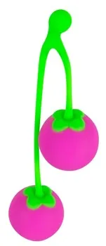 Liebeskugeln â Sweet Cherryâ , 2 Kugeln, 69 g, Ã 3,5 cm, Silikon Liebeskugeln â Sweet Cherryâ , 2 Kugeln, 69 g, Ã 3,5 cm, Silikon