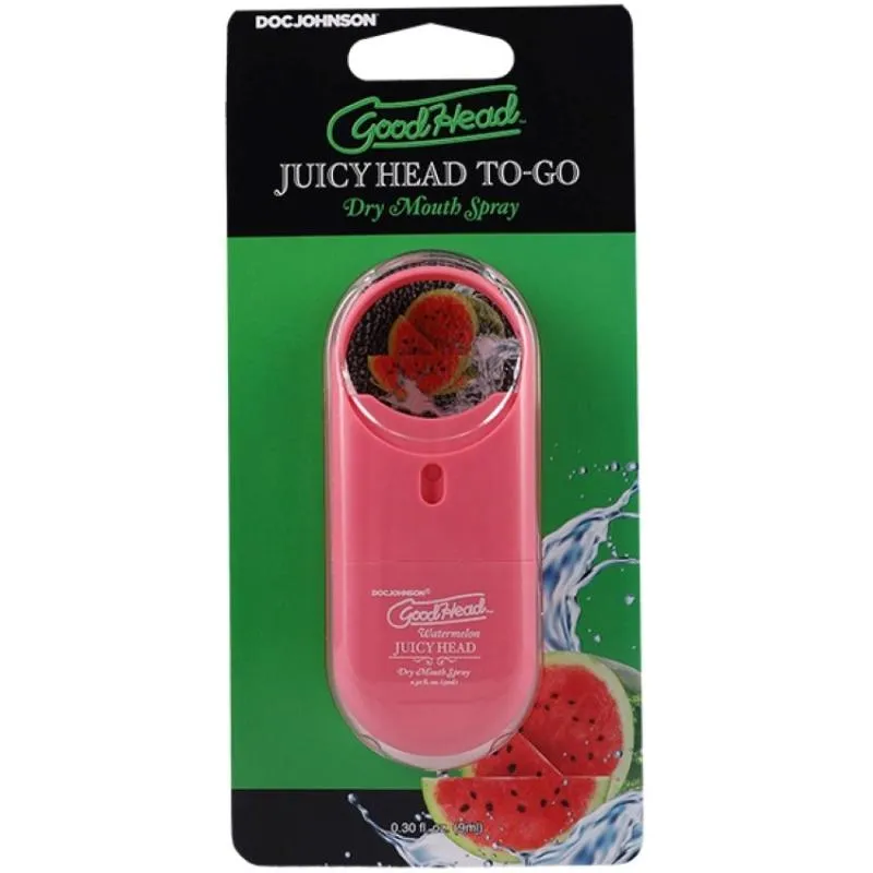 Doc Johnson - GoodHead Juicy Head Dry Mouth Spray ToGo - Wassermelone - 9 m – Bild 3