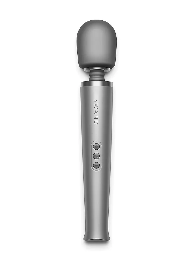 Le Wand Rechargeable Massager: Wandvibrator, grau Le Wand Rechargeable Massager: Wandvibrator, grau