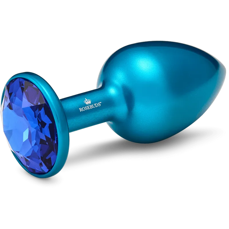 Rosebuds™ - Medium Alu Blue Crystal – Bild 2