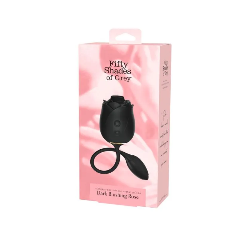 Fifty Shades of Grey - Blushing Rose Saug- und G-Punkt-Vibrator - Schwarz – Bild 3