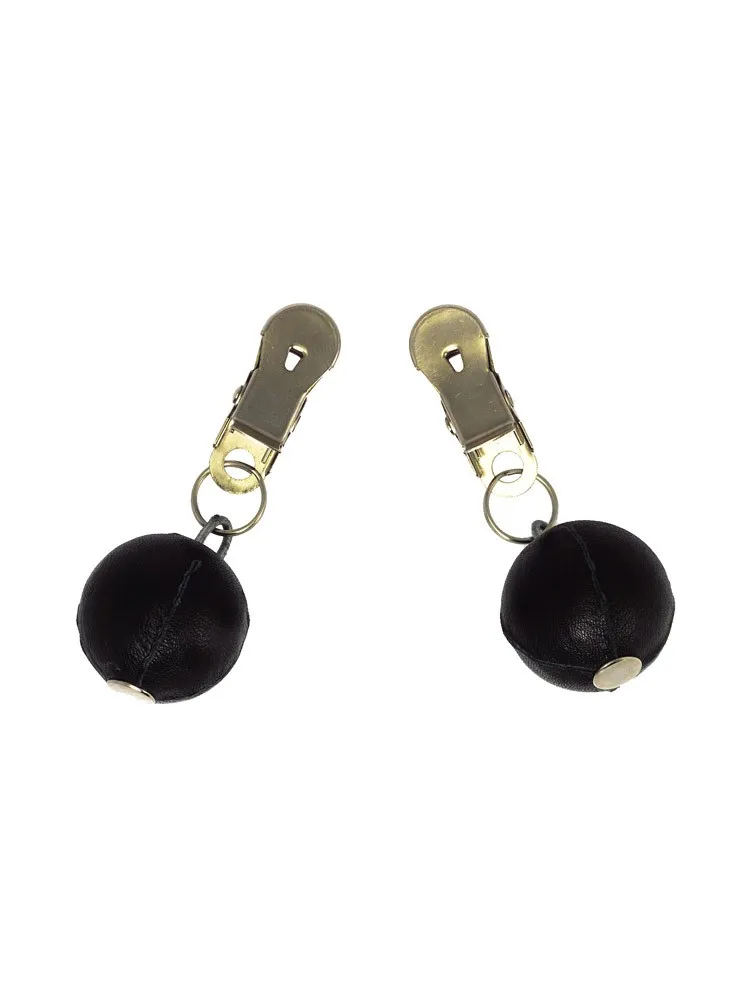 Nippelklemmen mit Kugelgewicht (2x 150g) Nippelklemmen mit Kugelgewicht (2x 150g)