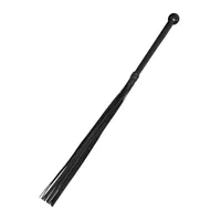 Xx-DreamsToys: Leder-Peitsche, schwarz Xx-DreamsToys: Leder-Peitsche, schwarz