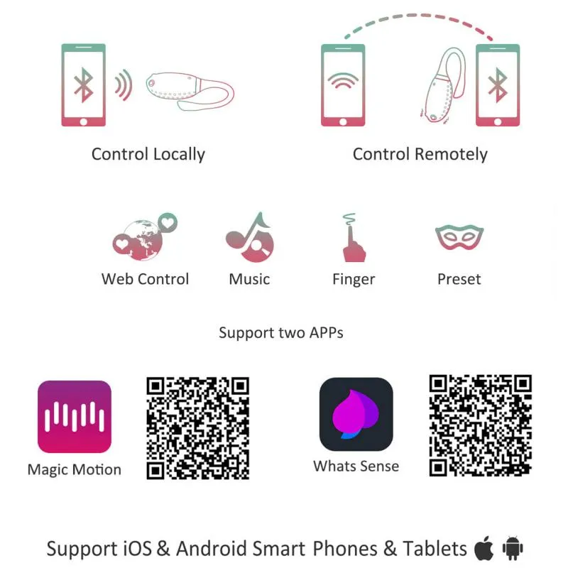 Magic Motion - Fugu Smart tragbarer Vibrator - Rot – Bild 5