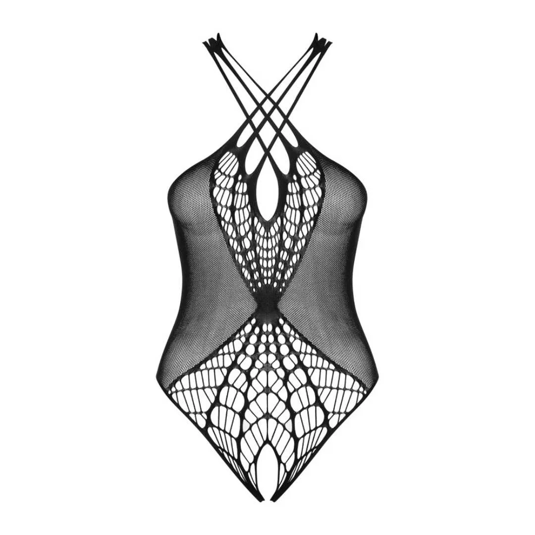 Body ouvert mit gekreuzten Trägern – Bild 4