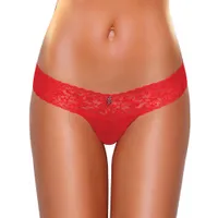 Hustler: Vibro-String, rot (S/M) Hustler: Vibro-String, rot (S/M)