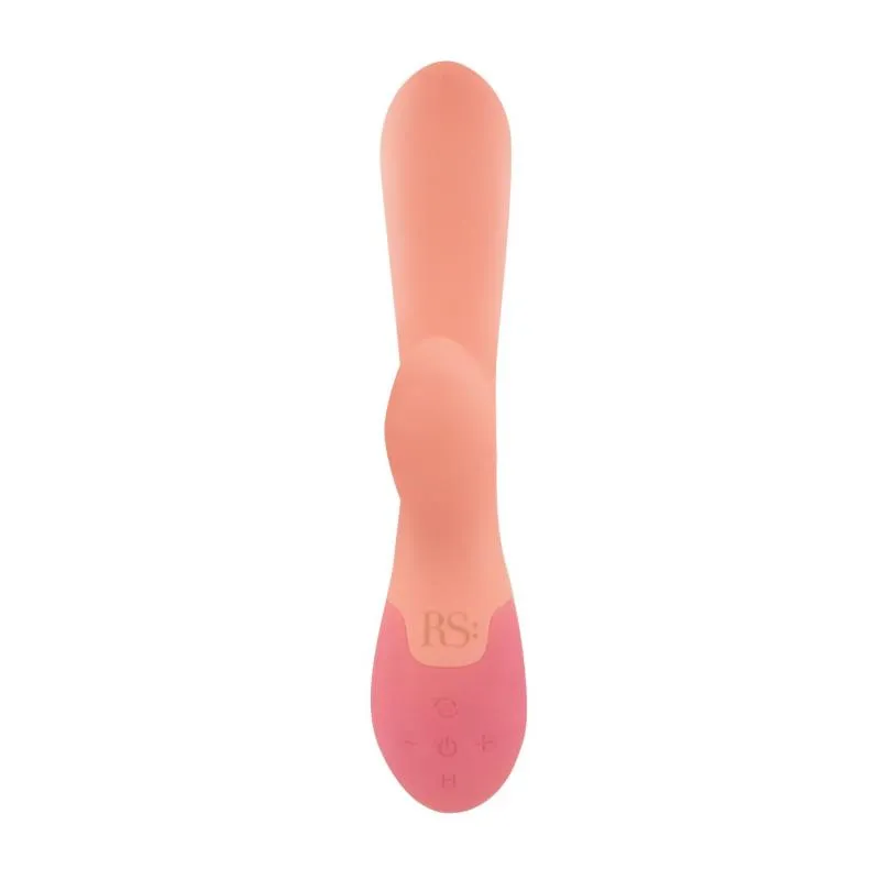 RS - Essentials - Xena Verwarmende Rabbit Vibrator - Perzik RS - Essentials - Xena Verwarmende Rabbit Vibrator - Perzik