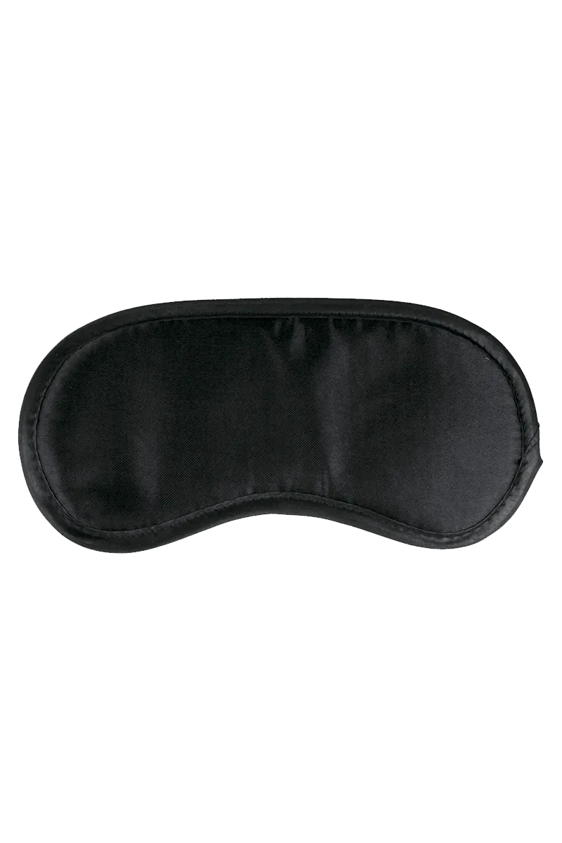 Satin-Augenmaske mit elastischem Band Satin-Augenmaske mit elastischem Band