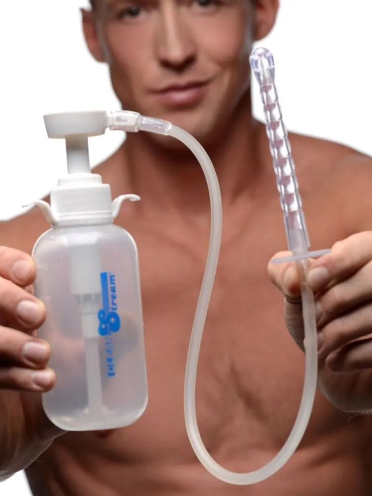 Pump Action Enema Bottle: Analdusche, transparent Pump Action Enema Bottle: Analdusche, transparent