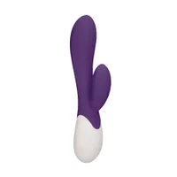 Heat Passion: G-Punkt-/Bunny-Vibrator mit Wärmefunktion, lila Heat Passion: G-Punkt-/Bunny-Vibrator mit Wärmefunktion, lila