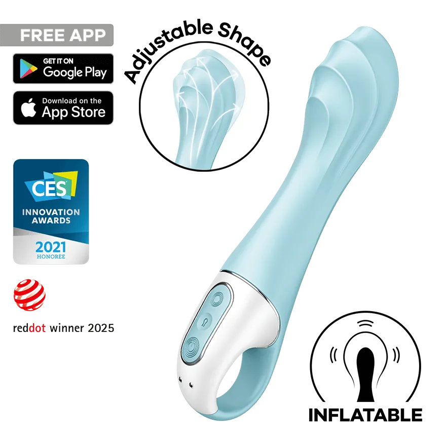 Satisfyer Air Pump Vibrator 5 Connect App, 20 cm, mit App Satisfyer Air Pump Vibrator 5 Connect App, 20 cm, mit App