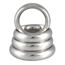 Edelstahl-Penisring: Donut, 15mm breit (50mm) Edelstahl-Penisring: Donut, 15mm breit (50mm)