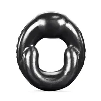 Grip Cock Ring: Penis-/Hodenring, schwarz Grip Cock Ring: Penis-/Hodenring, schwarz