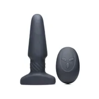 Slim R Smooth Rimming Plug: Vibro-Analplug, schwarz Slim R Smooth Rimming Plug: Vibro-Analplug, schwarz