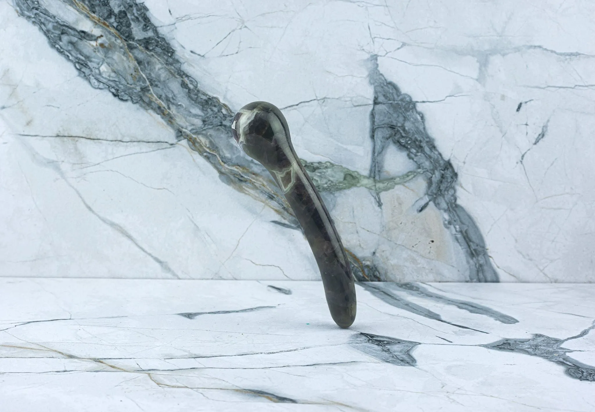 Kristall Dildo Olivia - Traum Amethyst – Bild 2