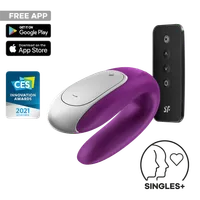Satisfyer Double Fun Connect App, 9,5 cm, mit Fernbedienung Satisfyer Double Fun Connect App, 9,5 cm, mit Fernbedienung