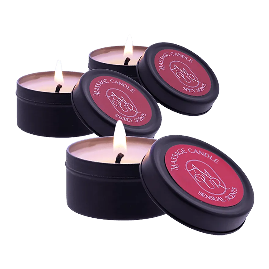 Amour - Set of 3 Scents, 3 x 30 g Amour - Set of 3 Scents, 3 x 30 g